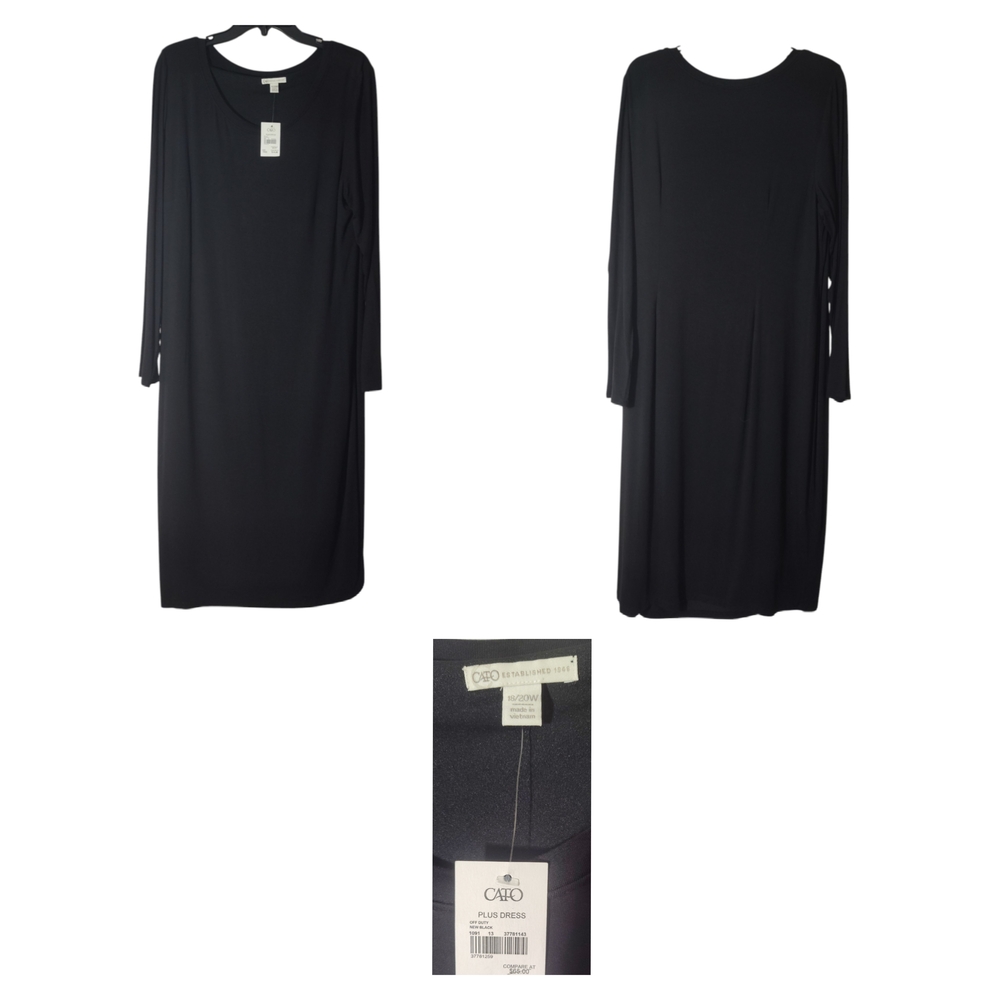 Cato Women's Classic Black Maxi Dress